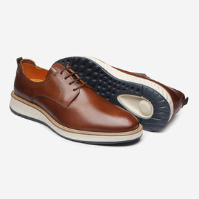 Sapato Masculino Derby Marrom - Mancini