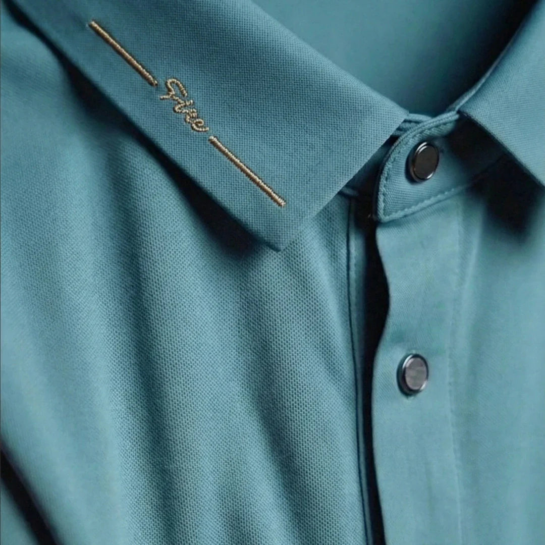 [Leve 5, Pague Só 3] Camisa Polo Vantum Masculina em Poliéster Performance e Elastano com Emblema Metálico de Pinheiro + BRINDES