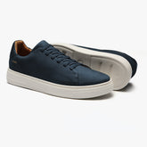 Tênis Slipon em Couro Marinho - Nathan