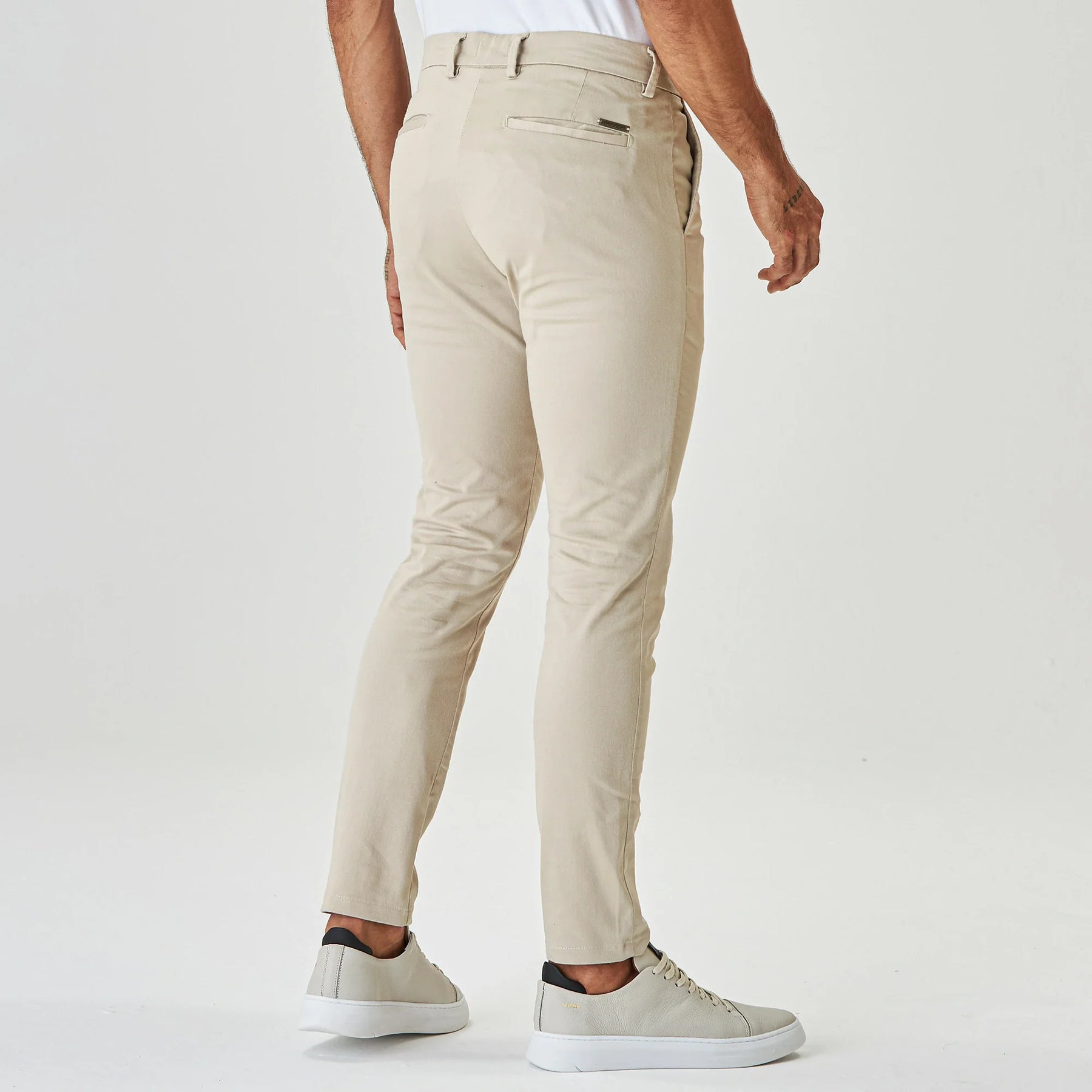 Calça Daily em Alfaiataria Bege